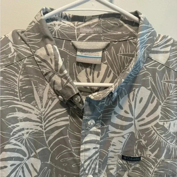 Columbia Men's Rapid Rivers Printed Short Sleeve Shirt - Picture 5 of 7